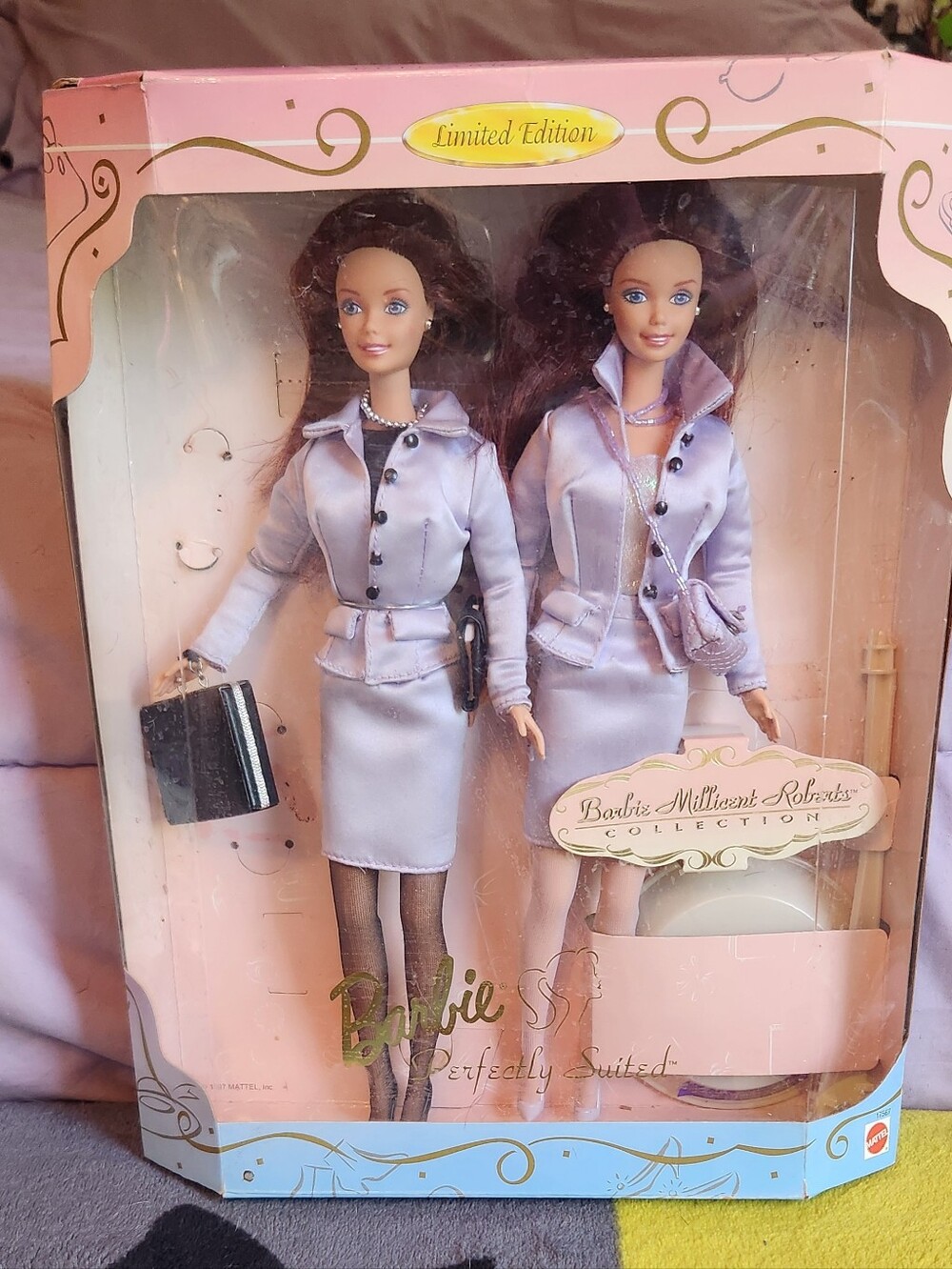 Barbie PERFECTLY SUITED (×2) Dolls in Same Box, Complete